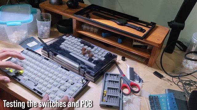 Keychron V1 Max Modding - Silent Keyboard For The Office! #keyboard