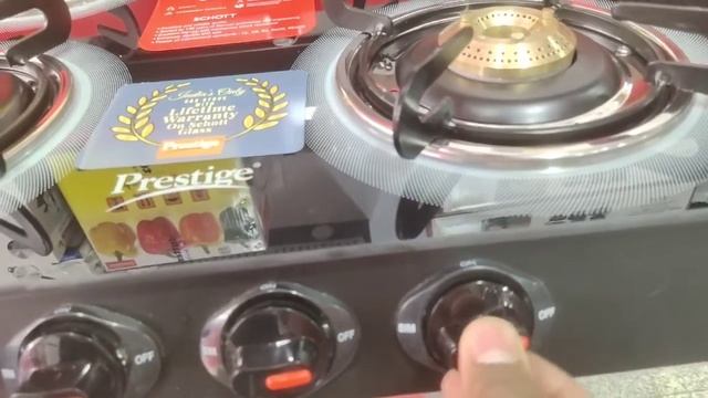 Prestige Royale Plus GT04 Gas Stove Review | 4 burner stove | Glass top смотреть онлайн