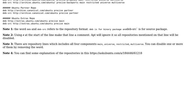 Ubuntu: How do I restore the default repositories? смотреть онлайн