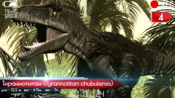 ТОП 10 ХИЩНЫХ ДИНОЗАВРОВ