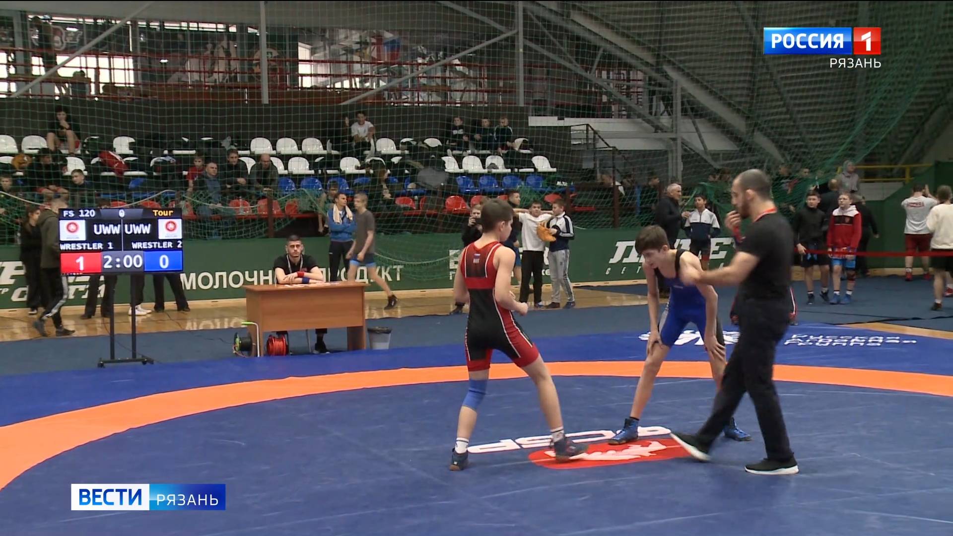 В Рязани прошли Всероссийские соревнования по греко-римской борьбе смотреть онлайн