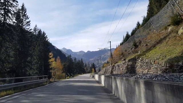 Местечко Седрун, Гриджоне. Швейцария. смотреть онлайн