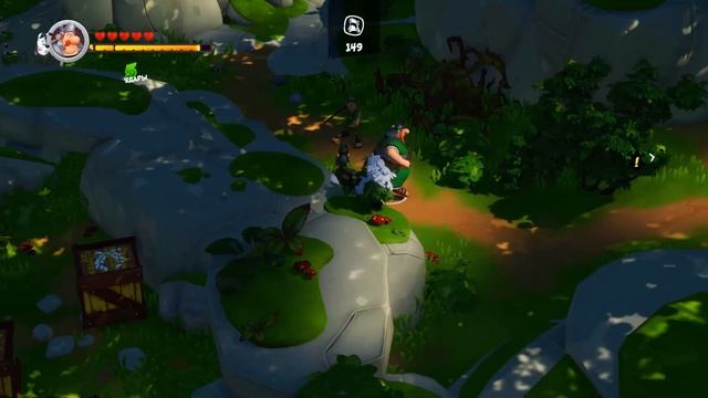 Asterix & Obelix XXL 3 прохождение часть 1 смотреть онлайн