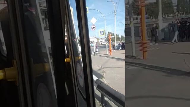 едем по маршруту 127т, на автобусе паз 320540 гбо 2015 г,в смотреть онлайн