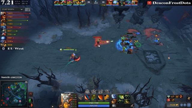 Silent [Juggernaut] Fast Farm 783 GPM Top Tier ► Dota 2 7.21 смотреть онлайн