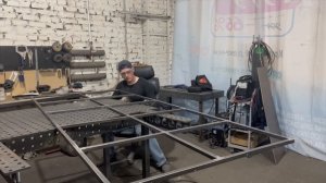 Зачистка внутренних углов на профильной трубе