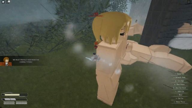 Attack On Titan:Last Breath..Annie Mission Gameplay Roblox смотреть онлайн