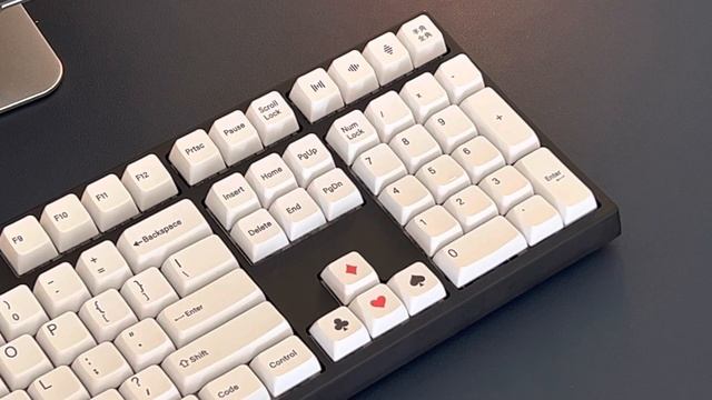 Extentech Minimalist White 127 keys PBT dye sublimation Cherry height keycap for mechanical keyboar смотреть онлайн