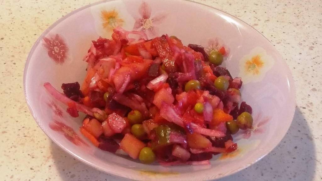 Винегрет. Продолжаю тестировать овощерезку. смотреть онлайн