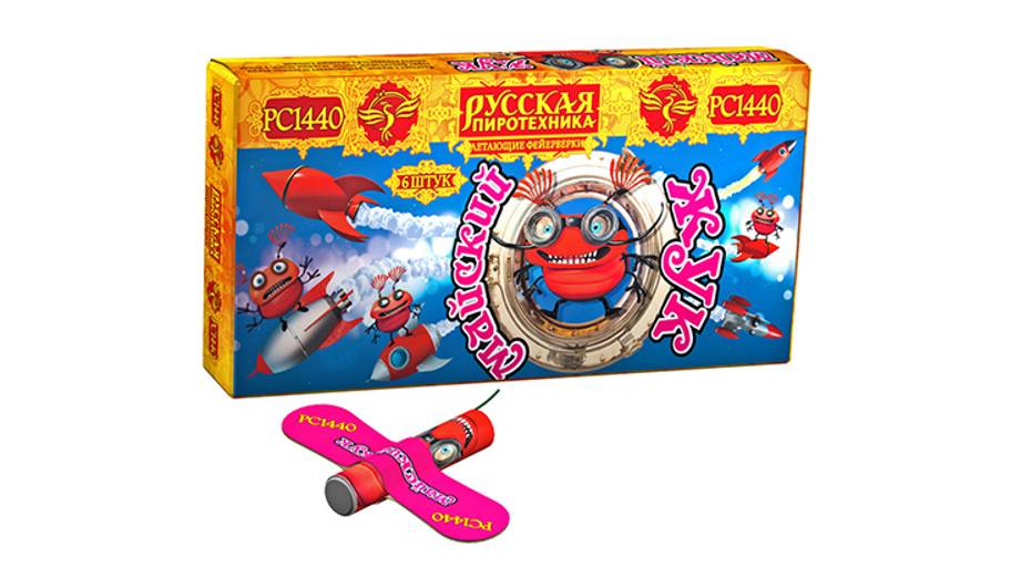 Летающий фейерверк РС1440 Майский жук смотреть онлайн