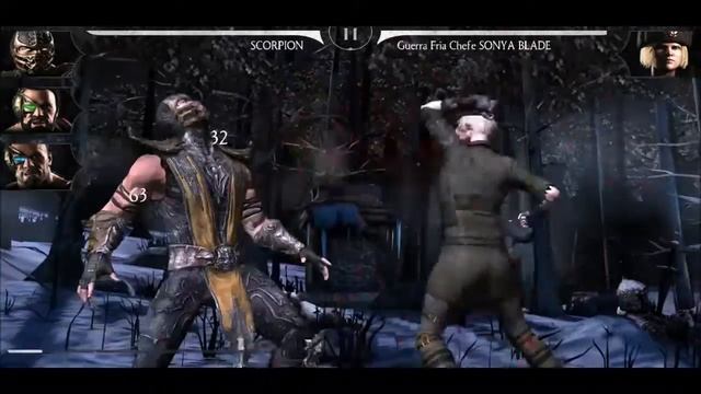 Mortal Kombat X Mobile #8 Desafio, Enfrentando 3 Boss da Guerra Fria смотреть онлайн