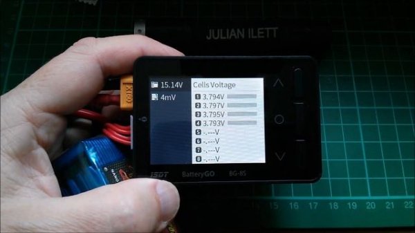 First Look: iSDT BG-8S Smart Battery Checker (BattGo)