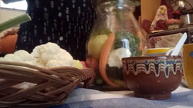 Խառը  թթու  Pickled  Veggies  Recipe   Соленье  из разных овощей