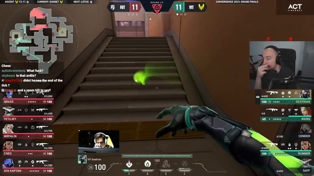 Vitality Vs FUT Convergence Final Co-stream (INSANE COMEBACK)