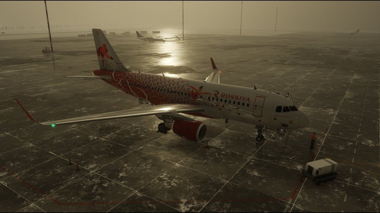 X-Plane 12 | Москва - Саранск | ToLiss A319 смотреть онлайн