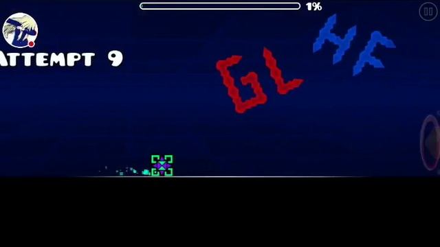 Стрим игры "Geometry Dash" проходим демоны и уровни с нуля смотреть онлайн