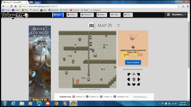 Pokemon deluge- Gameplay 2- legendary and chrome смотреть онлайн