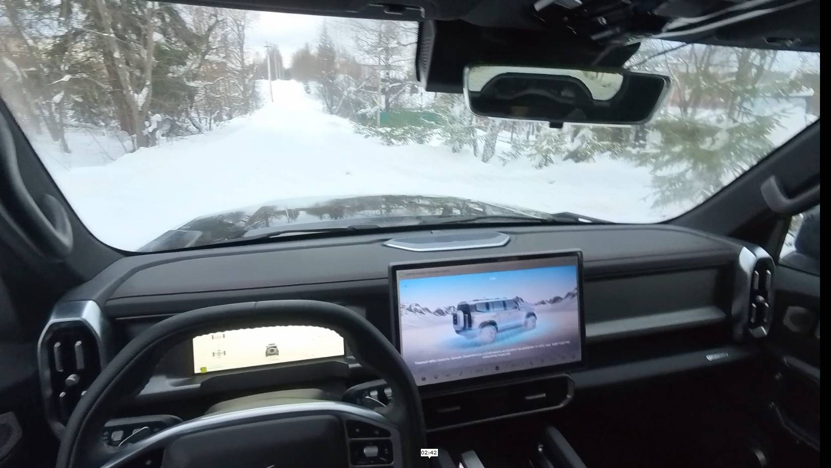 Jetour T2 Зимой , некоторые особенности смотреть онлайн