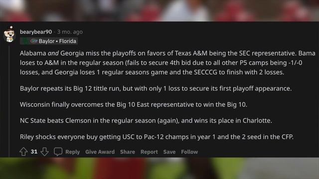 Reading CFB HOT TAKES From Reddit 🔥 Part 2