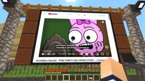 ОЧЕНЬ ГРУСТНАЯ ИСТОРИЯ РОЗОВАЯ СПРАНКИ В МАЙНКРАФТ МУЛЬТИК SPRUNKI