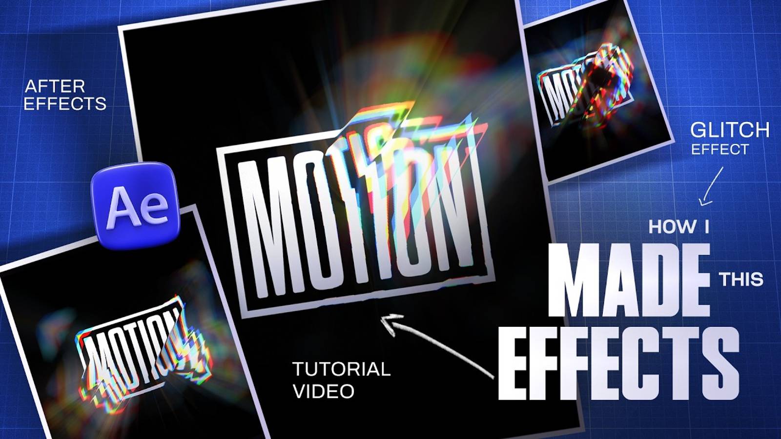 Эффекты RGB Жидкий Glitch в After Effects - Полное руководство смотреть онлайн