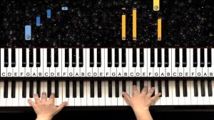 Очи чёрные (Ochi Chernye) - Dark Eyes - Piano Tutorial