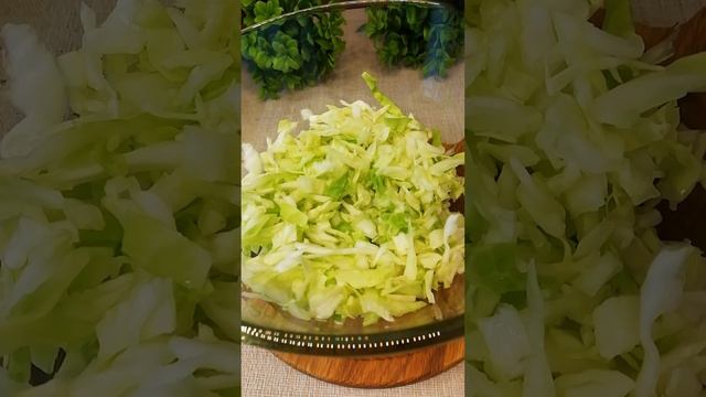#салат из капусты БЕЗ МАЙОНЕЗА И СМЕТАНЫ#еда #рецепт смотреть онлайн