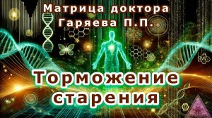Матрица Гаряева. Молодость и торможение старения. По технологиям Тертышного-Гаряева-Райфа
