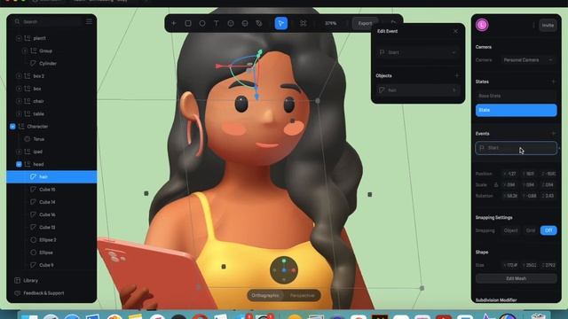 How to Animations 123 Beginner in spline смотреть онлайн