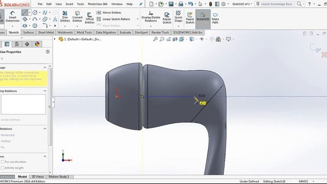 Advanced Surface Modeling - SolidWorks смотреть онлайн