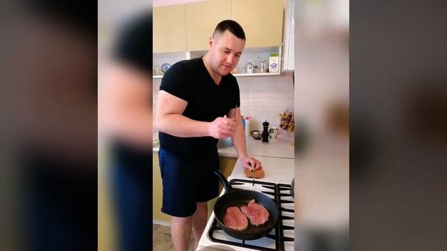 Стейк из свинины. смотреть онлайн