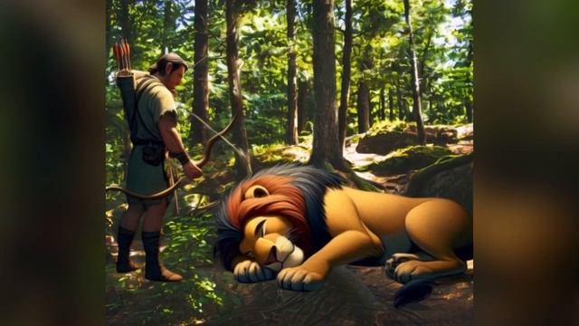 El León y el Cazador: Una Fábula de Compasión. смотреть онлайн