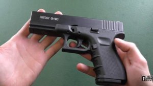 Retay G19C, распаковка стартового пистолета