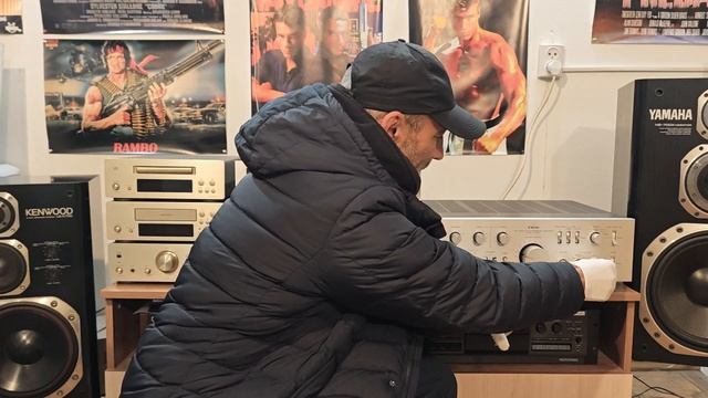 Усилитель Trio KA-9900, слушаем после ремонта (заключительная часть) смотреть онлайн