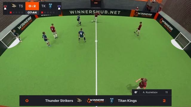 Winners Goal Pro Cup. Thunder Strikers - Titan Kings 29.04.24. First Group Stage. Group A смотреть онлайн