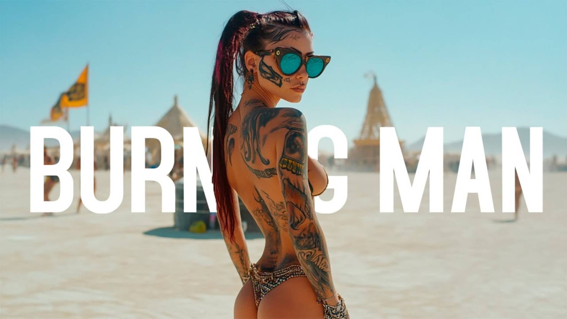 Trance Dubstep Mix 2024  Skyline Reverie - Burning Vibes  Кинематографическое видео AI (официальный