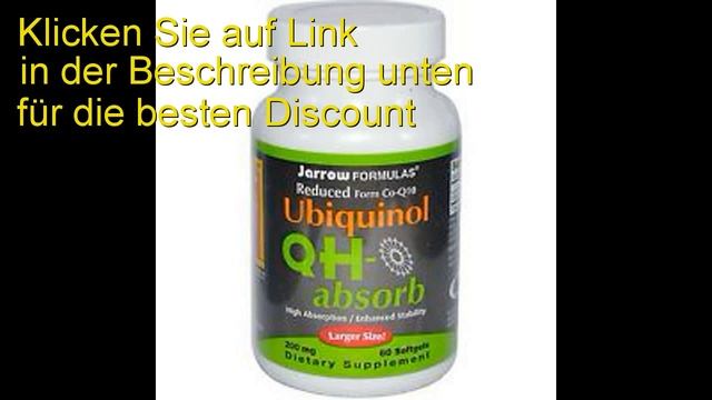 Ubiquinol QH-Absorb, 200 mg, 60 Softgels - Jarrow Formulas смотреть онлайн