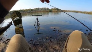 МЕРНЫЙ КАРАСЬ НА ФИДЕР, РЫБАЛКА НА ДИКОМ ВОДОЁМЕ