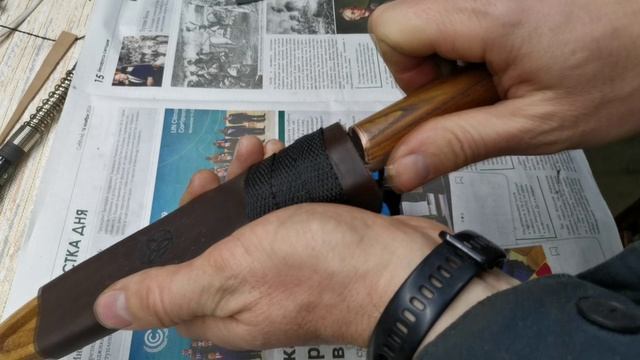 Бычак Ножны Обзор смотреть онлайн