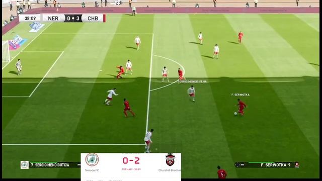 ⚽ NEROCA fc vs CHURCHILL BROTHER ⚽ | 🏆 I LEAGUE (01/04/2022) 🎮 PES 01 смотреть онлайн