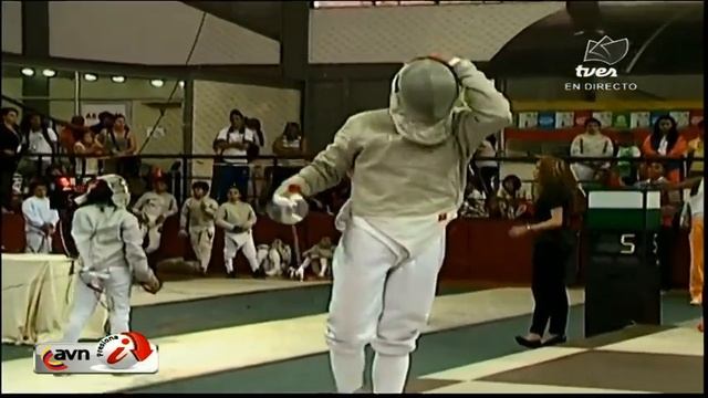 Final Sable Masculino B. Campeonato Nacional Infantil de Esgrima. смотреть онлайн