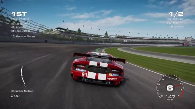 14' Dodge SRT Viper GTS-R (GRID 2019) смотреть онлайн