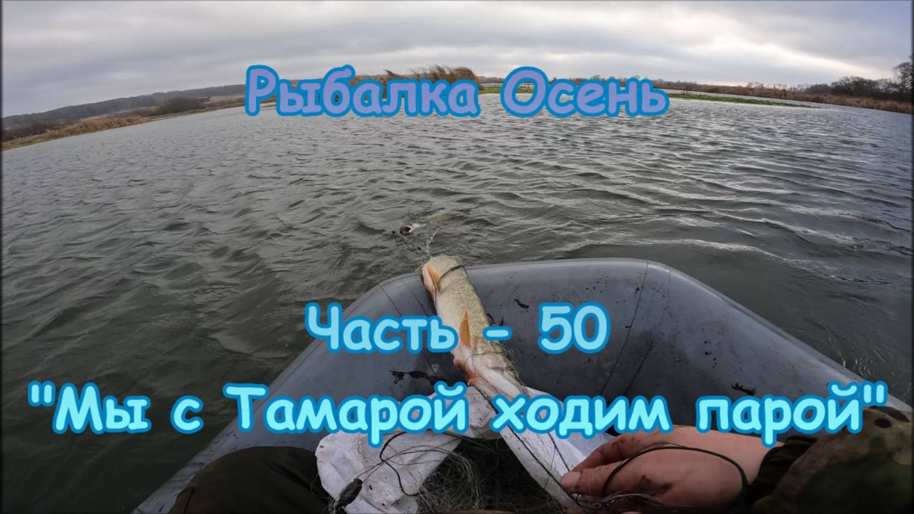 Рыбалка. Осень. Часть - 50. "Мы с Тамарой ходим парой". смотреть онлайн