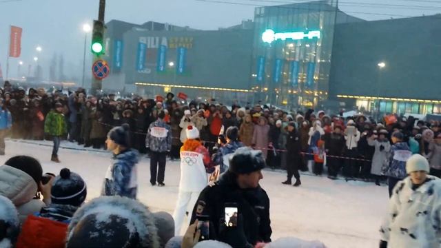 эстафета олимпийского огня Воронеж 2014