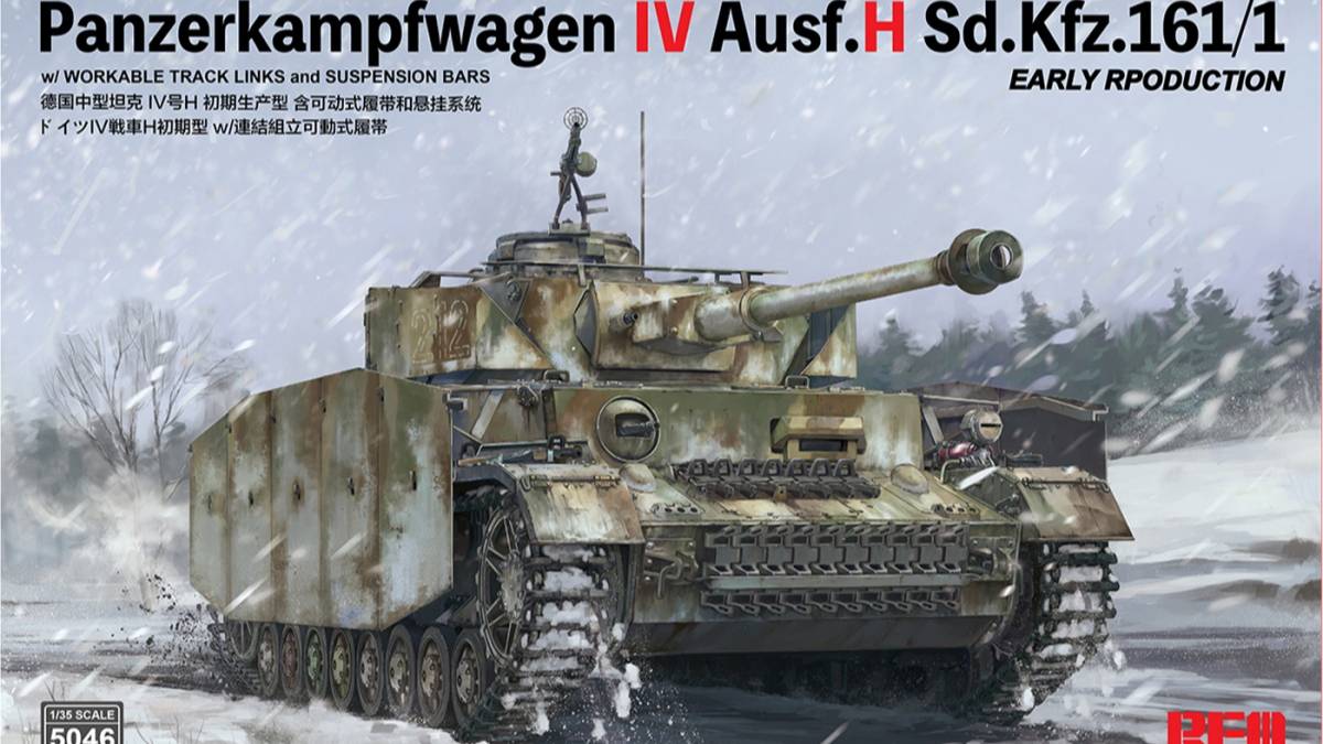 Распаковка Rye Field Model 1 35 RM-5046 Panzer IV Ausf.H early смотреть онлайн