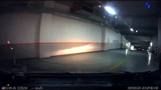 Blackvue DR550GW 2CH Underground parking смотреть онлайн