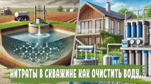 НИТРАТЫ В ВОДЕ что делать, ка очистить питьевую воду из скважины. Как уменьшить НИТРАТЫ в скважине