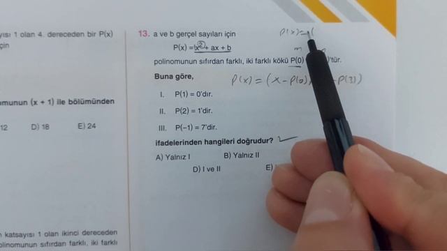 ÖSYM sordu👍 bir daha sormaz desekte bu kalıbı sever 🙂 (polinom) #matematik #tayfa2022 смотреть онлайн