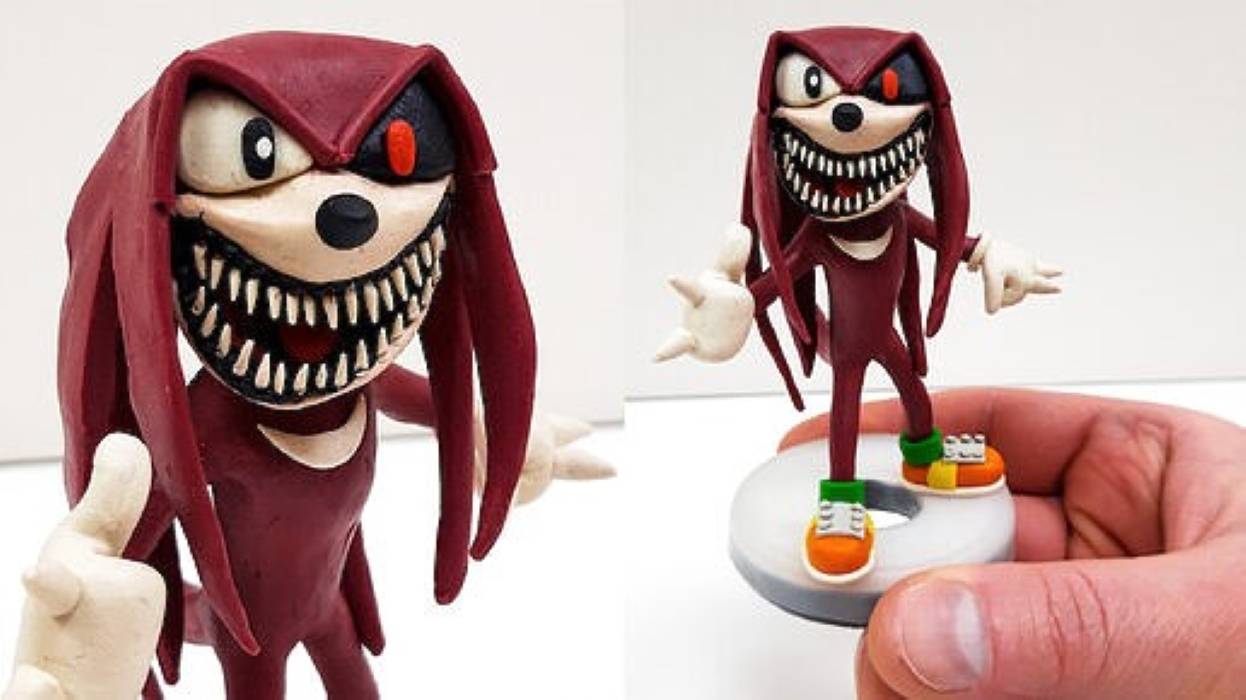 Как Слепить Knuckles EXE смотреть онлайн