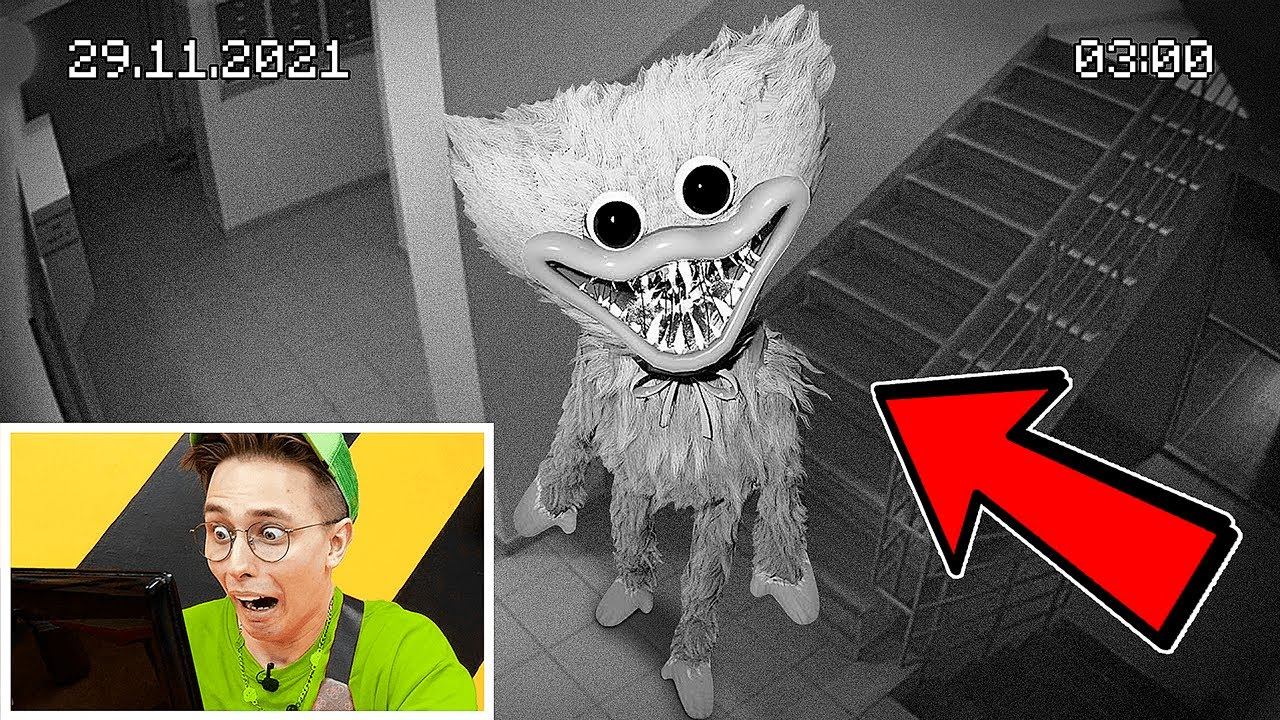 СКРЫТЫЕ КАМЕРЫ засняли ХАГГИ ВАГГИ в МОЕМ ДОМЕ! монстр из Poppy Playtime пришел за мной